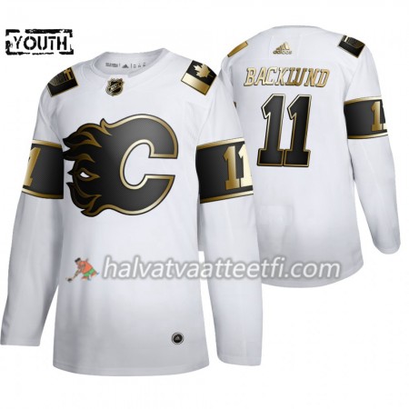 Lasten NHL Calgary Flames Pelipaita Mikael Backlund 11 Adidas 2019-20 Golden Edition Valkoinen Authentic Lasten NHL Calgary Flames Pelipaita Mikael Backlund 11 Adidas 2019-20 Golden Edition Valkoinen Authentic